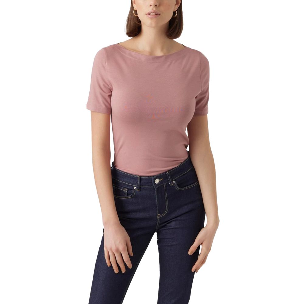 Μπλουζάκια και μπλουζάκια Vero Moda Pink Viscose
