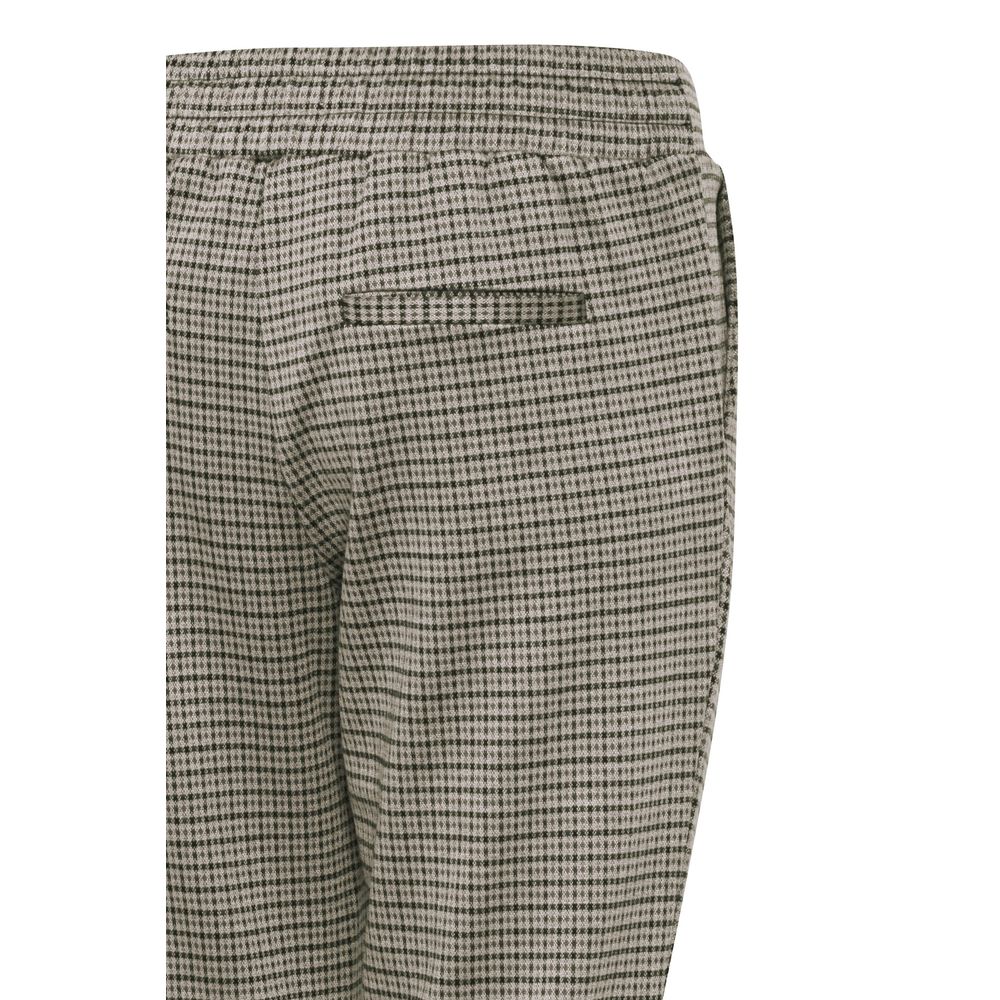 ICHI Beige Polyester Pant