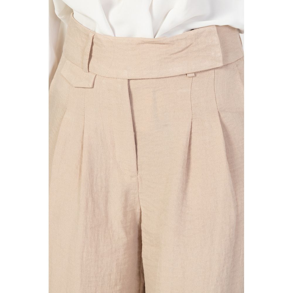 Τζιν και παντελόνι Vero Moda Pink Viscose