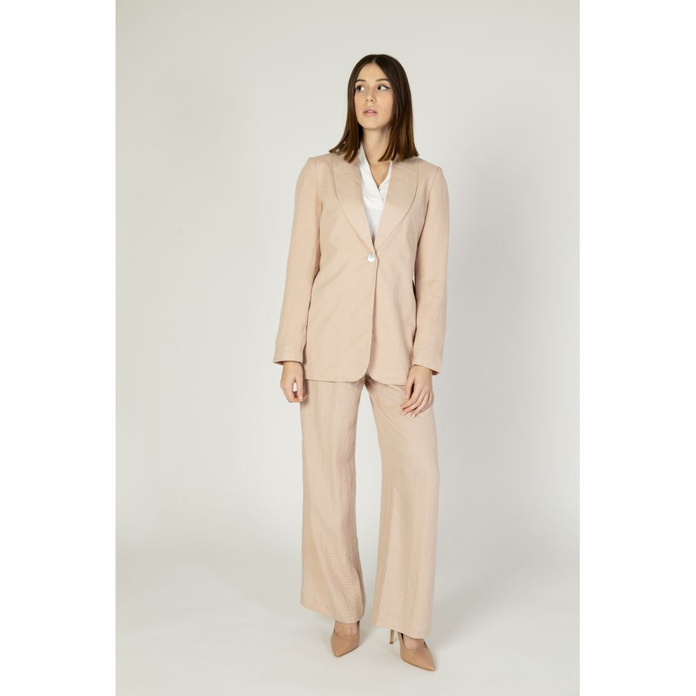 Τζιν και παντελόνι Vero Moda Pink Viscose