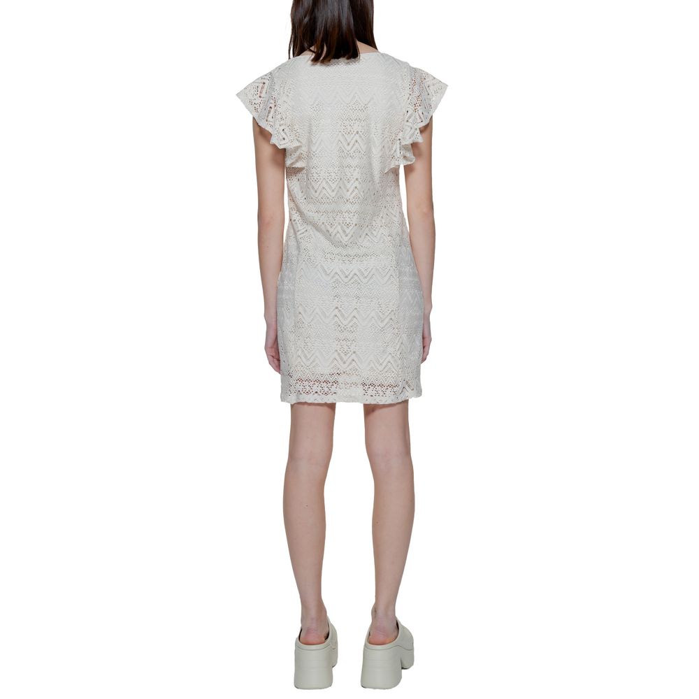 Φόρεμα Vero Moda Beige Polyester