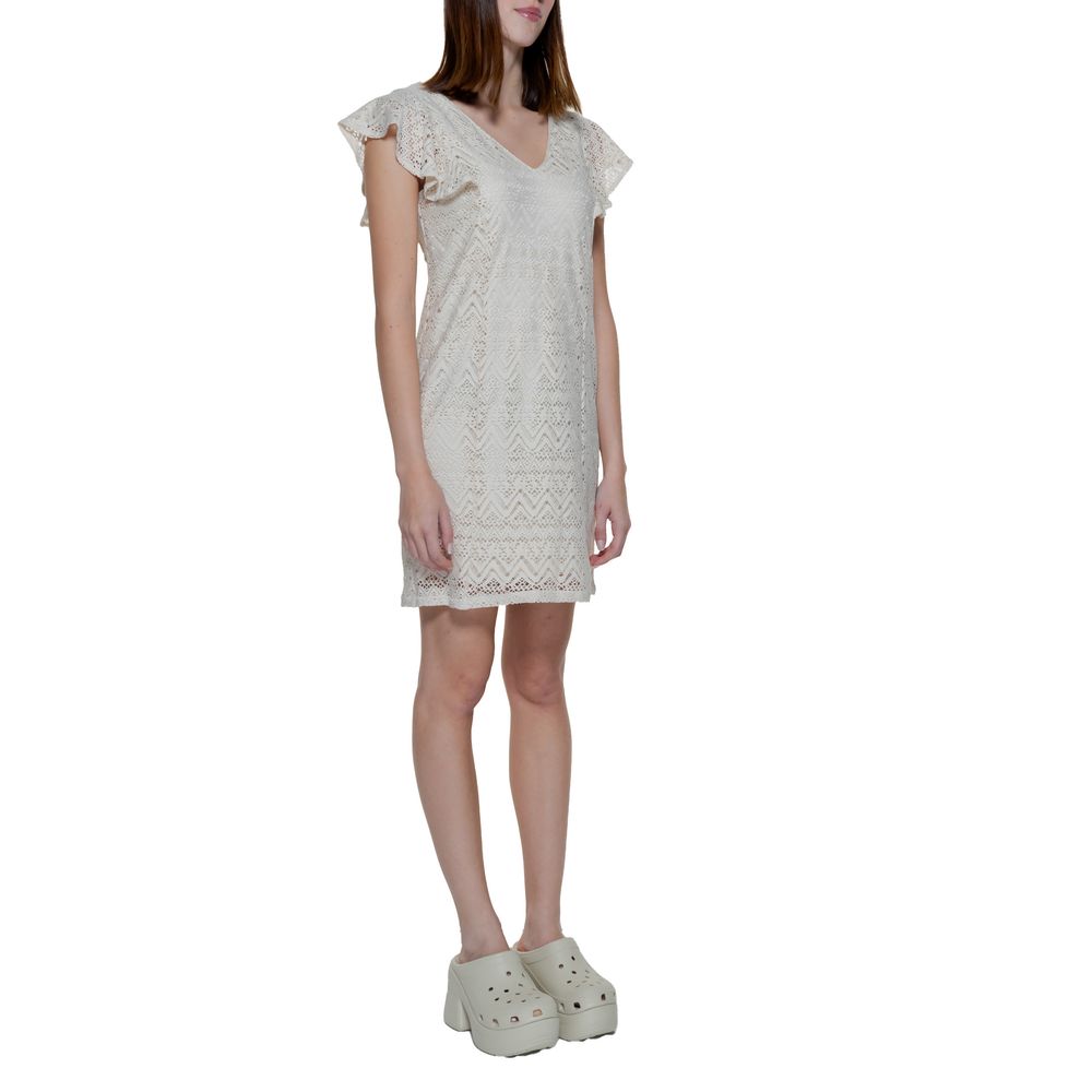 Φόρεμα Vero Moda Beige Polyester