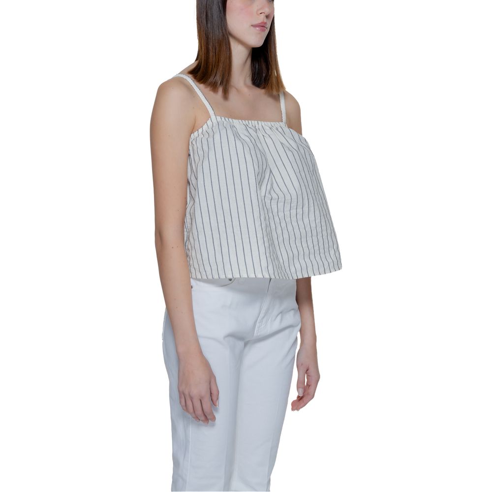 Μπλουζάκια & T-Shirt Vero Moda Beige από οργανικό βαμβάκι
