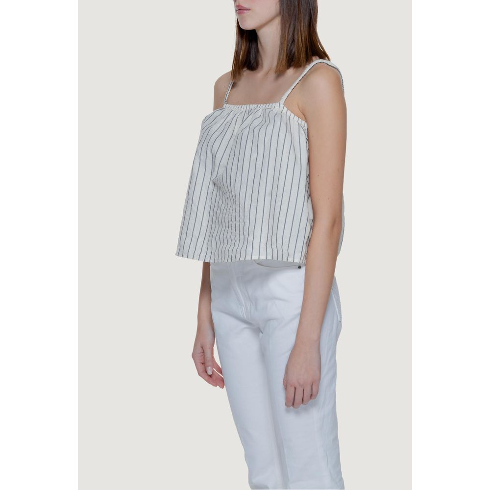 Μπλουζάκια & T-Shirt Vero Moda Beige από οργανικό βαμβάκι