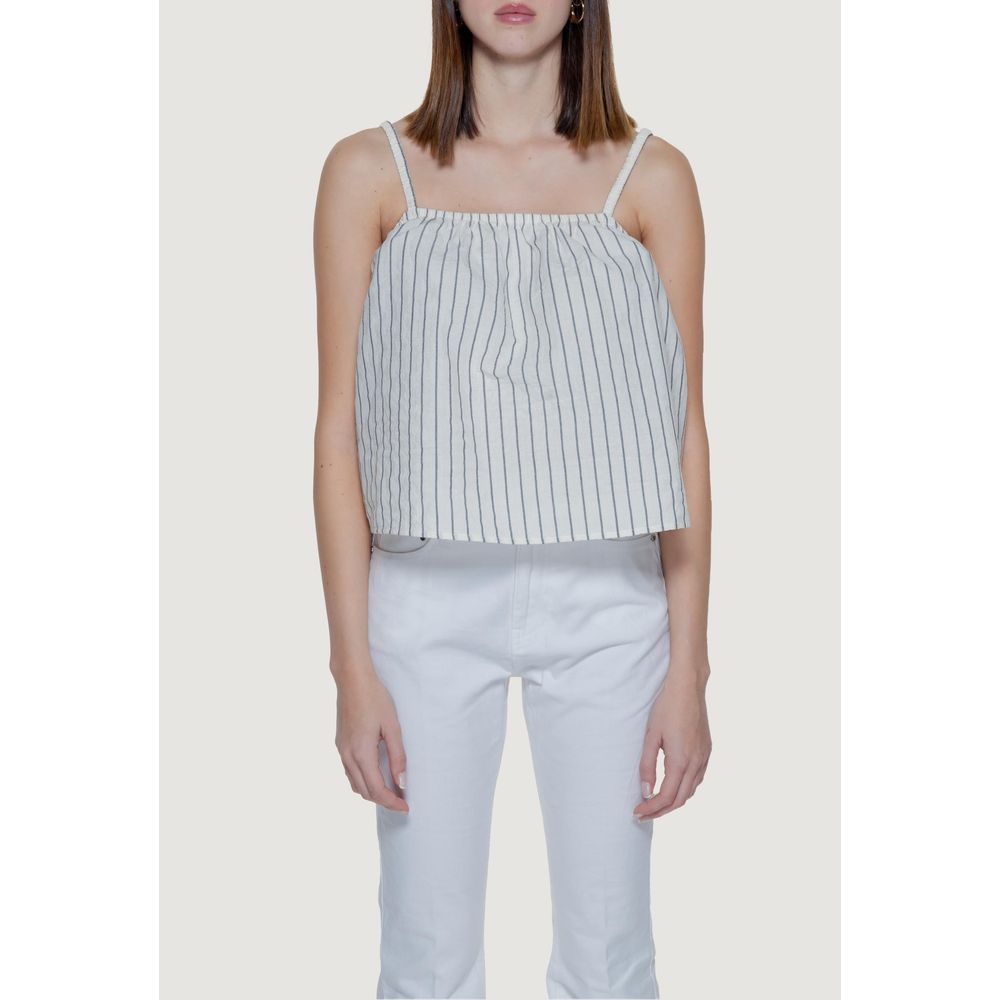 Μπλουζάκια & T-Shirt Vero Moda Beige από οργανικό βαμβάκι
