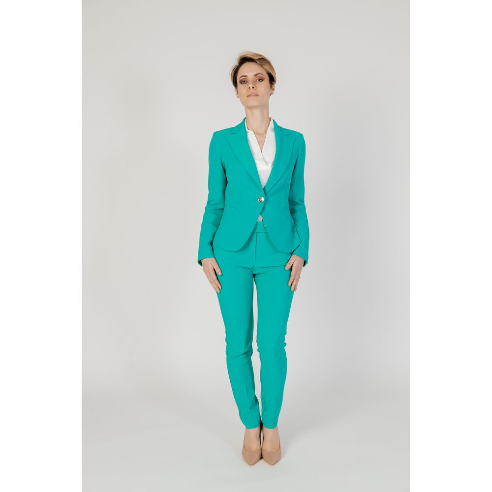 Rinascimento Green Polyester Pant