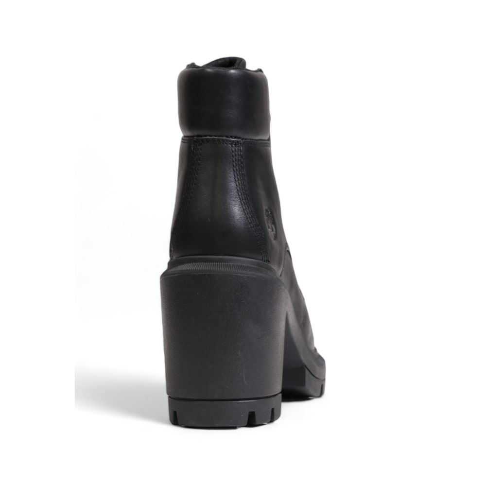 Timberland Black Recycled Leather Pumps