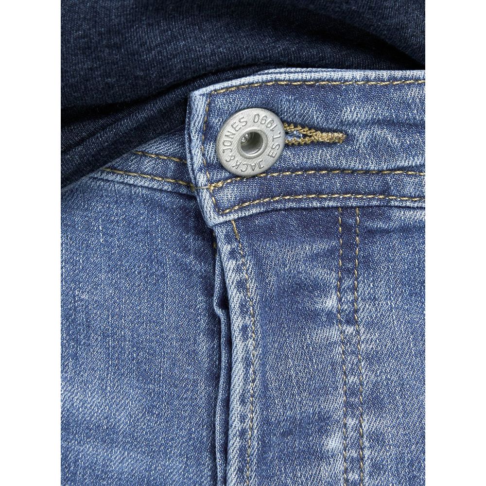 Τζιν και παντελόνι Jack Jones Blue Cotton