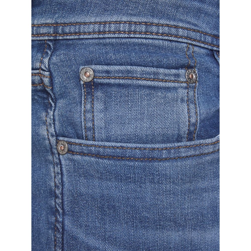 Τζιν και παντελόνι Jack Jones Blue Cotton