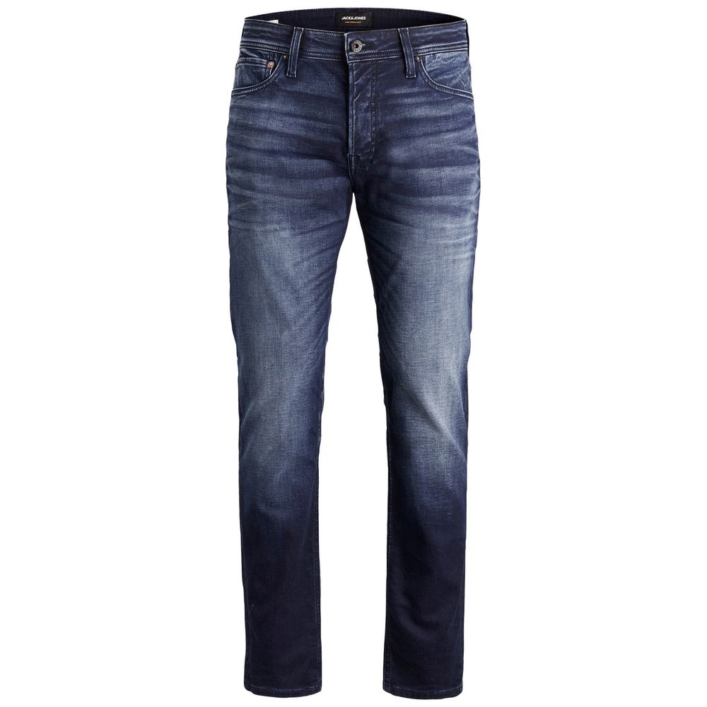 Τζιν και παντελόνι Jack Jones Blue Cotton
