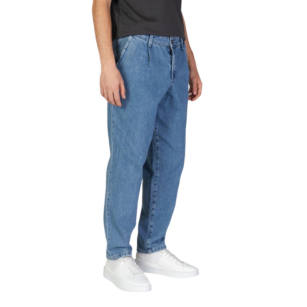 Τζιν και παντελόνι Jack Jones Blue Cotton