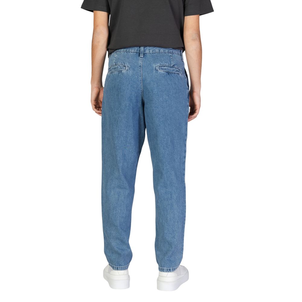 Τζιν και παντελόνι Jack Jones Blue Cotton