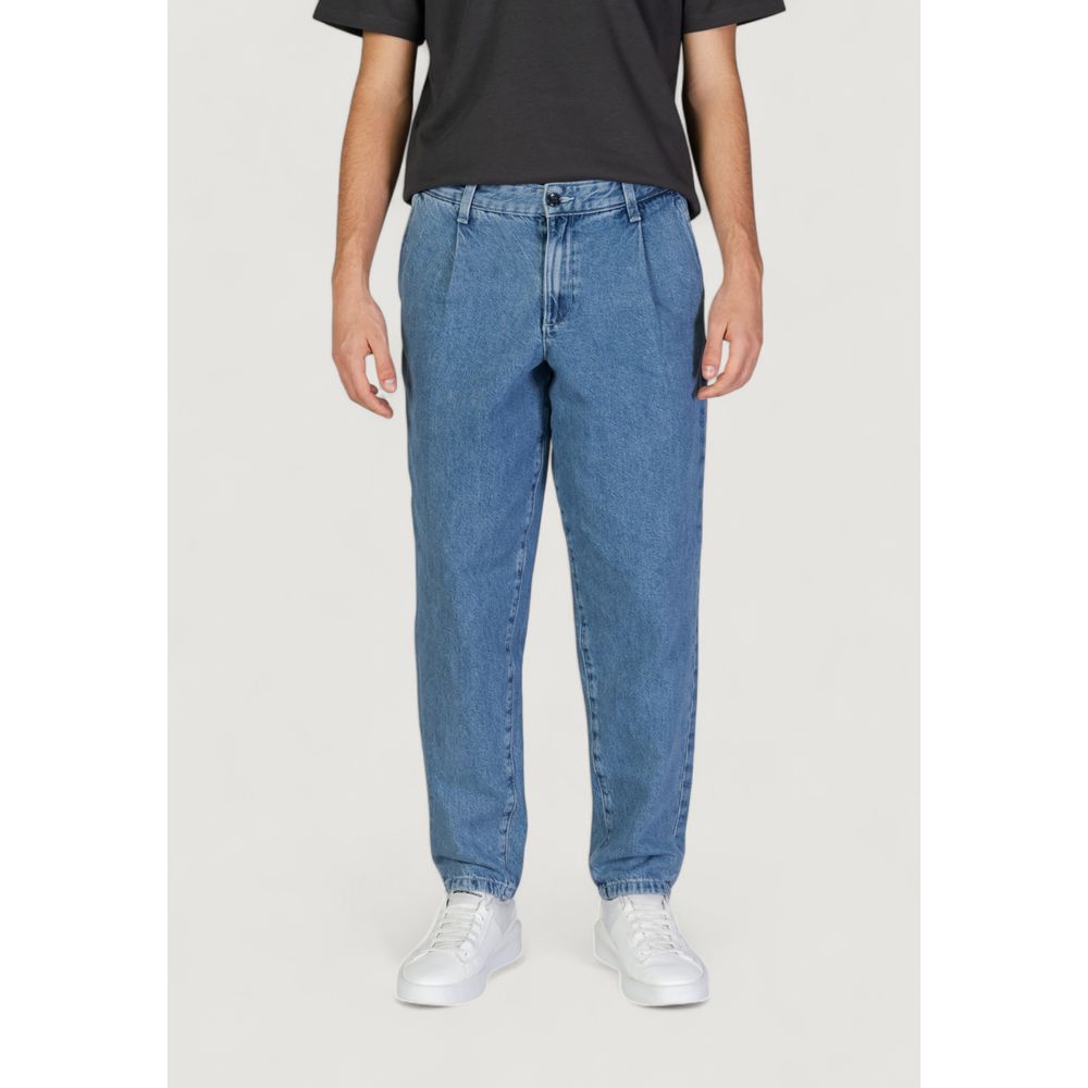 Τζιν και παντελόνι Jack Jones Blue Cotton