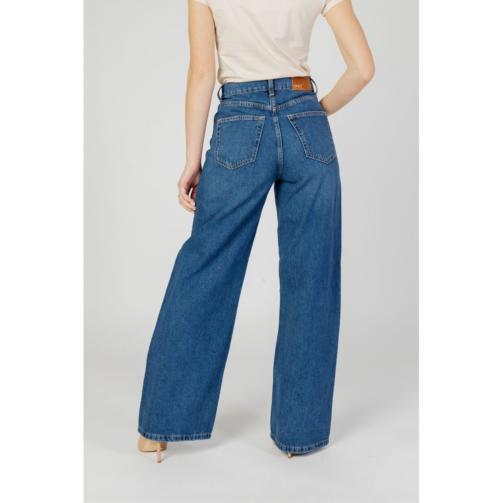 Μόνο Blue Cotton Jeans & Pant