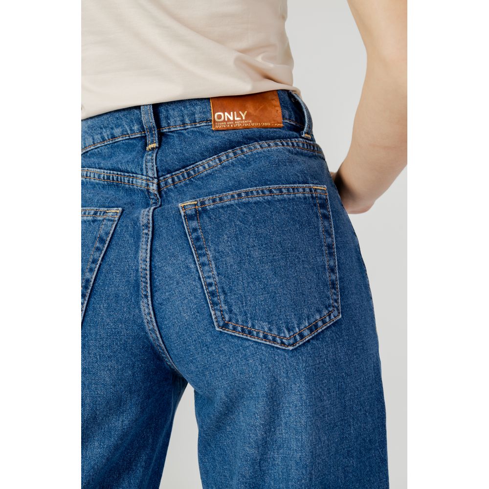 Μόνο Blue Cotton Jeans & Pant