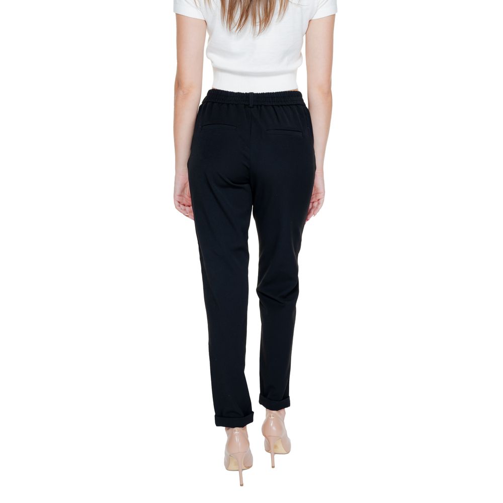 Vero Moda Μαύρο τζιν και παντελόνι από πολυεστέρα