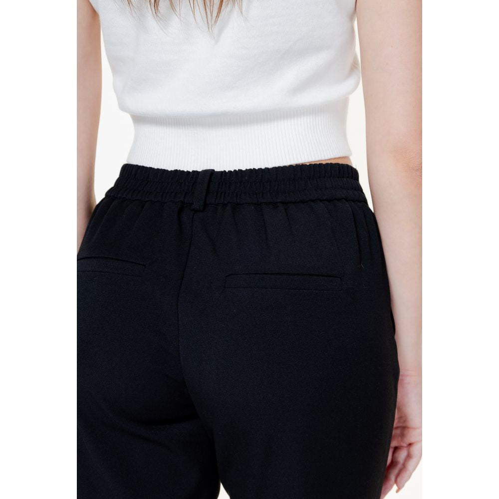 Vero Moda Μαύρο τζιν και παντελόνι από πολυεστέρα