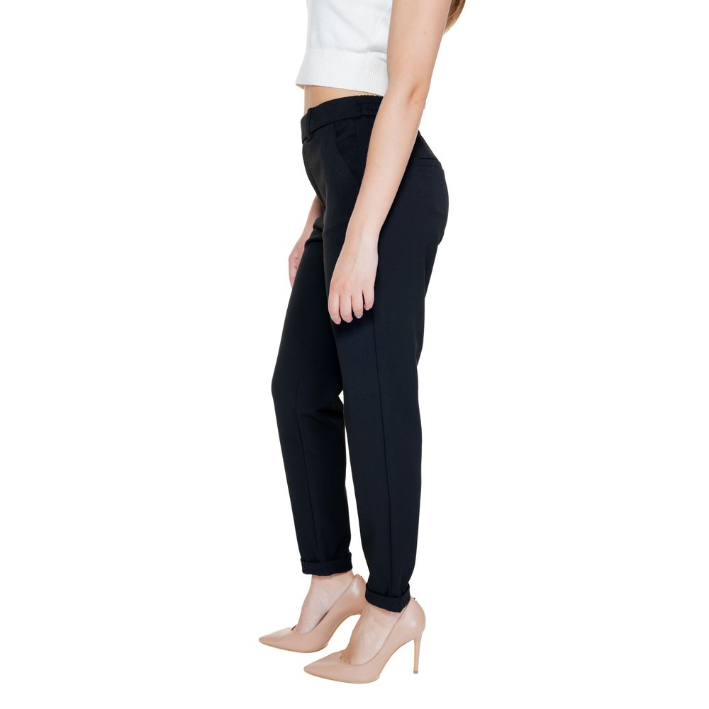 Vero Moda Μαύρο τζιν και παντελόνι από πολυεστέρα