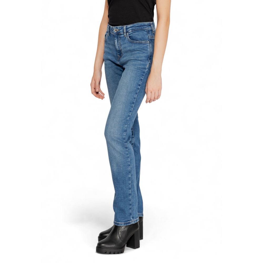 Μόνο Blue Cotton Jeans & Pant