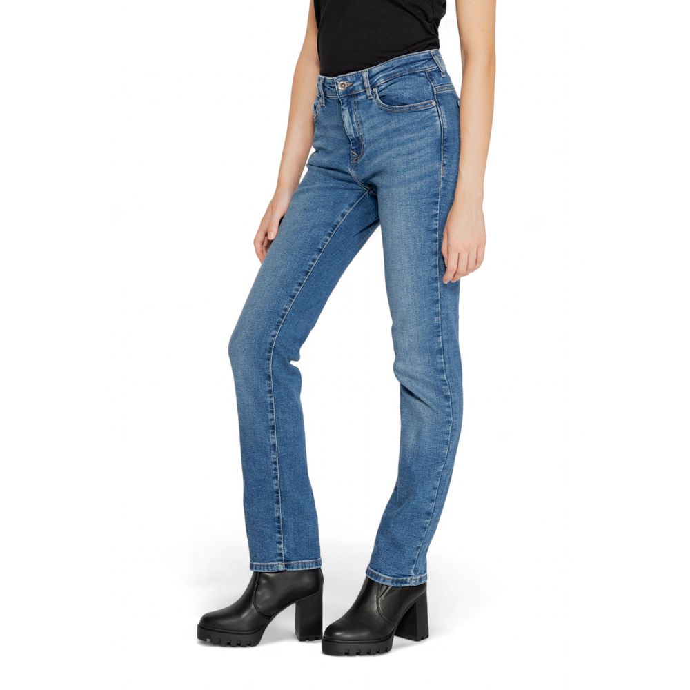 Μόνο Blue Cotton Jeans & Pant