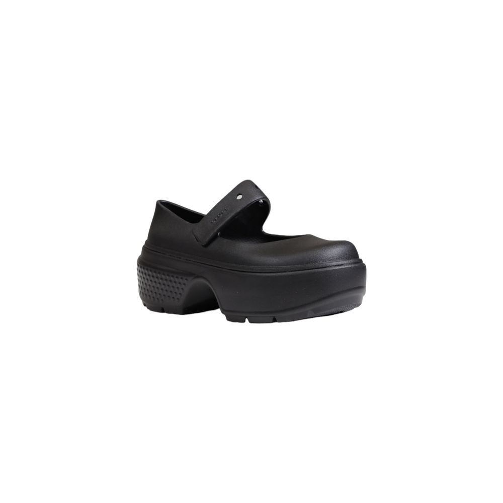 Μαύρο συνθετικό πέδιλο Crocs