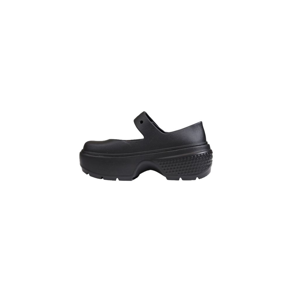 Μαύρο συνθετικό πέδιλο Crocs