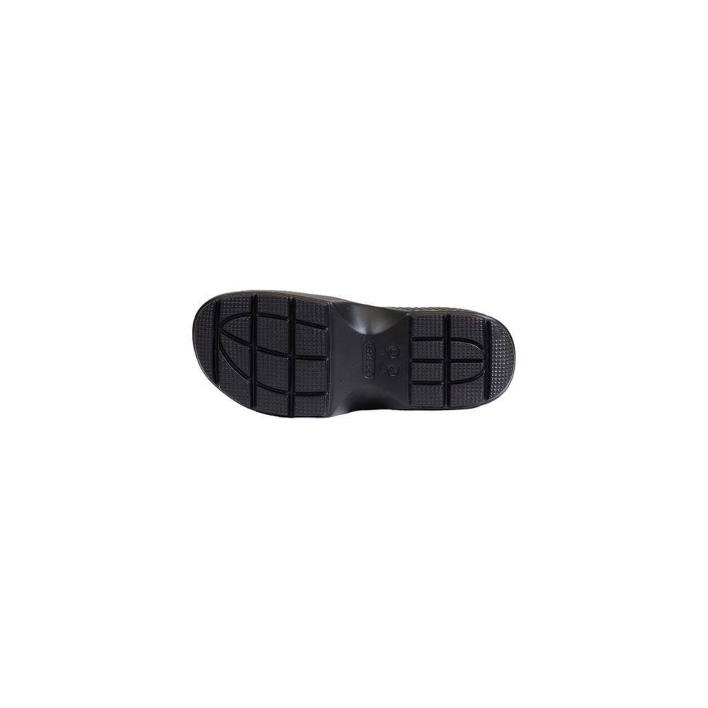 Μαύρο συνθετικό πέδιλο Crocs