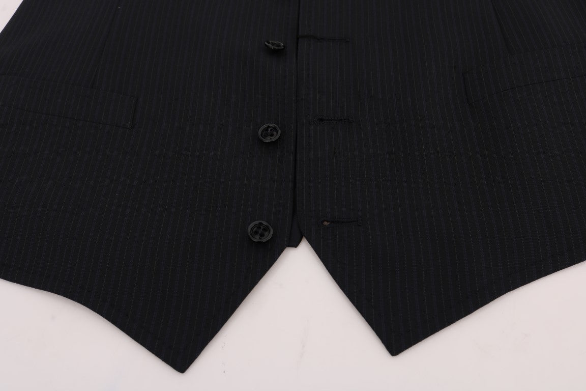 Γιλέκο γιλέκο Dolce & Gabbana Sleek ριγέ μαλλί