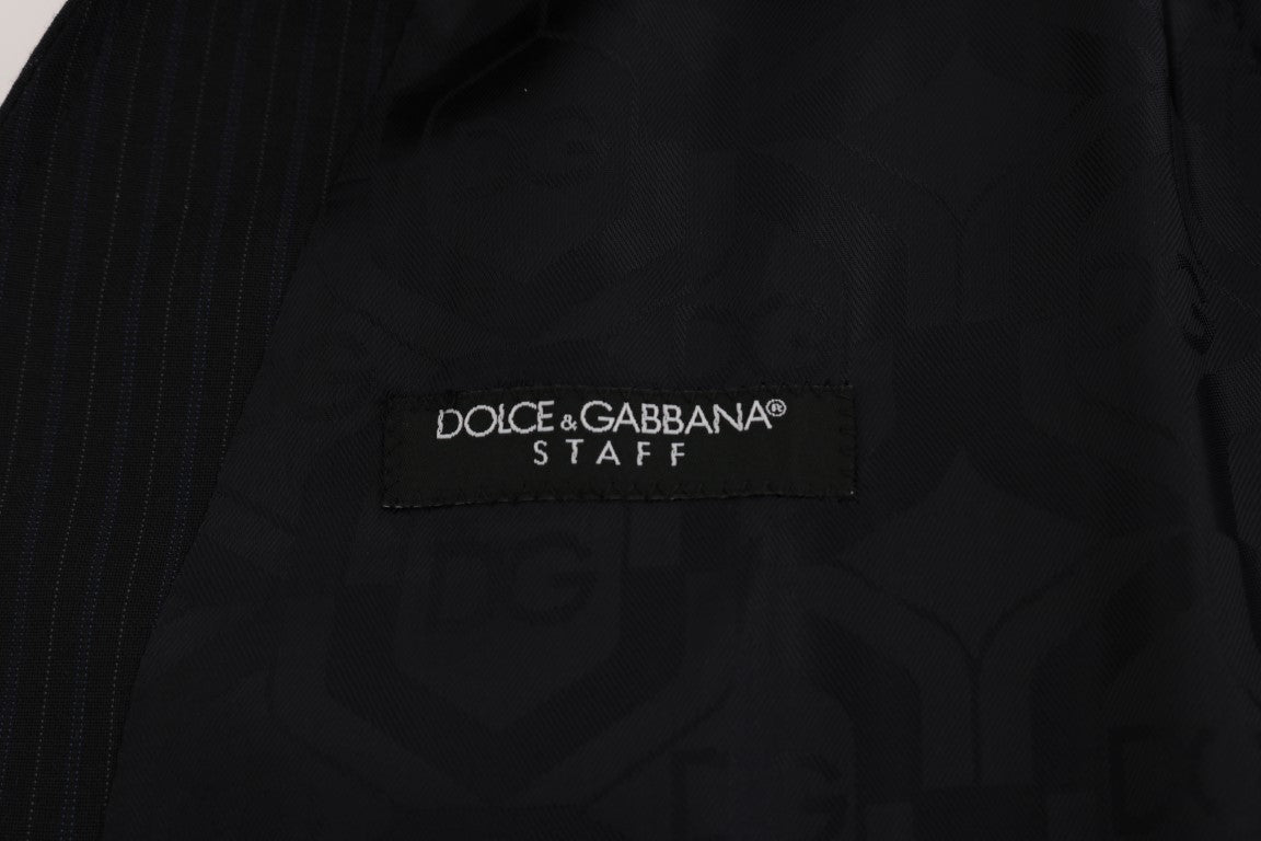 Γιλέκο γιλέκο Dolce & Gabbana Sleek ριγέ μαλλί