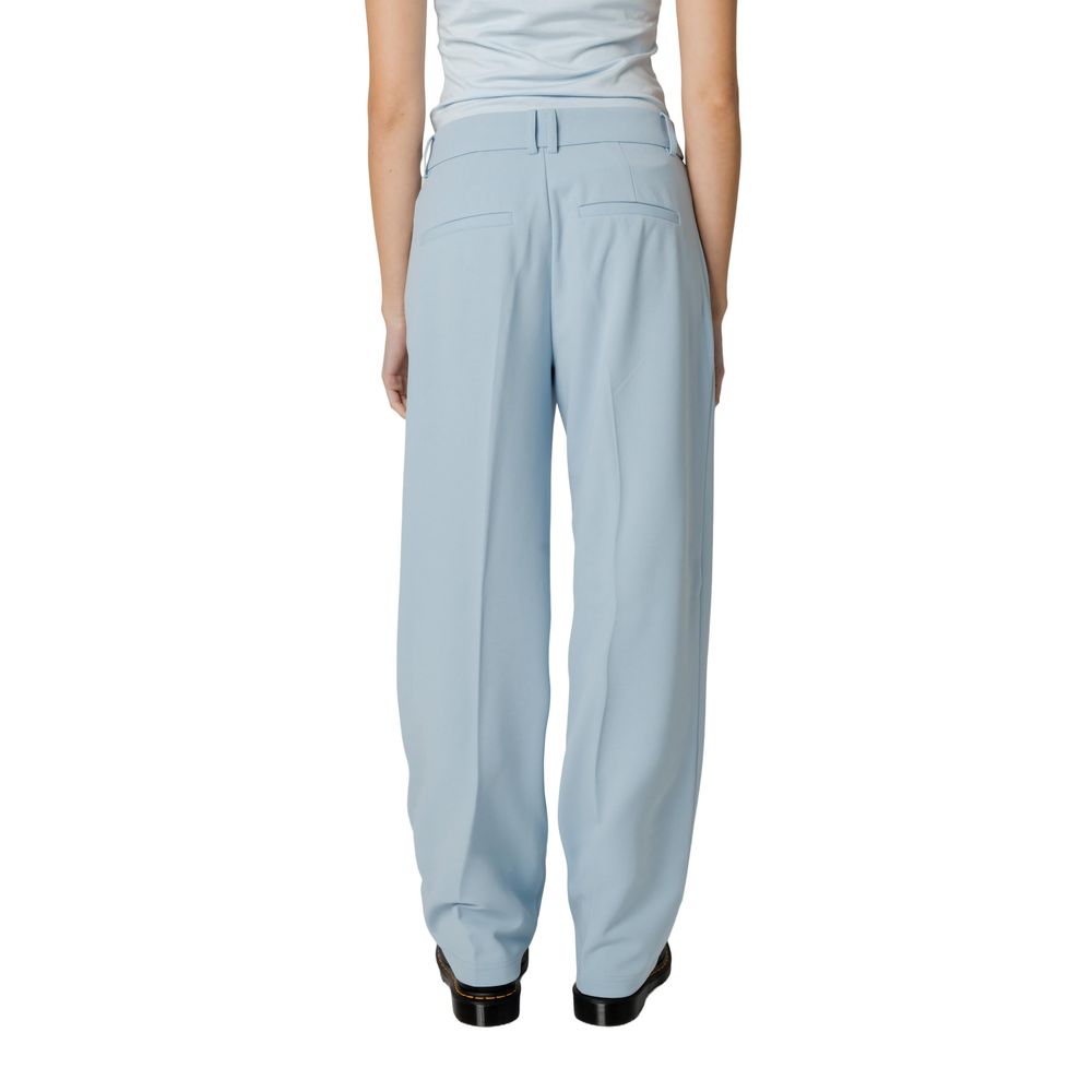 Μόνο Blue Polyester Jeans & Pant