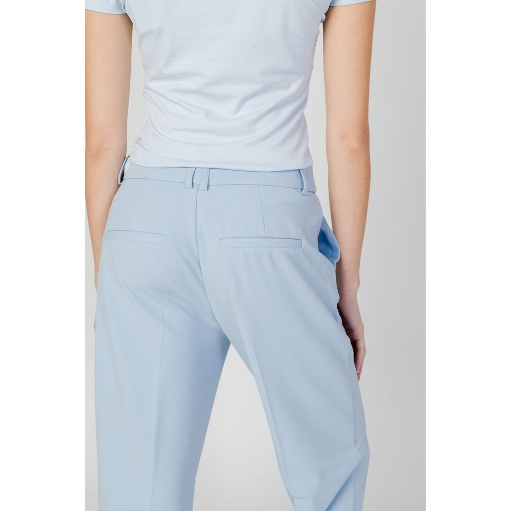 Μόνο Blue Polyester Jeans & Pant