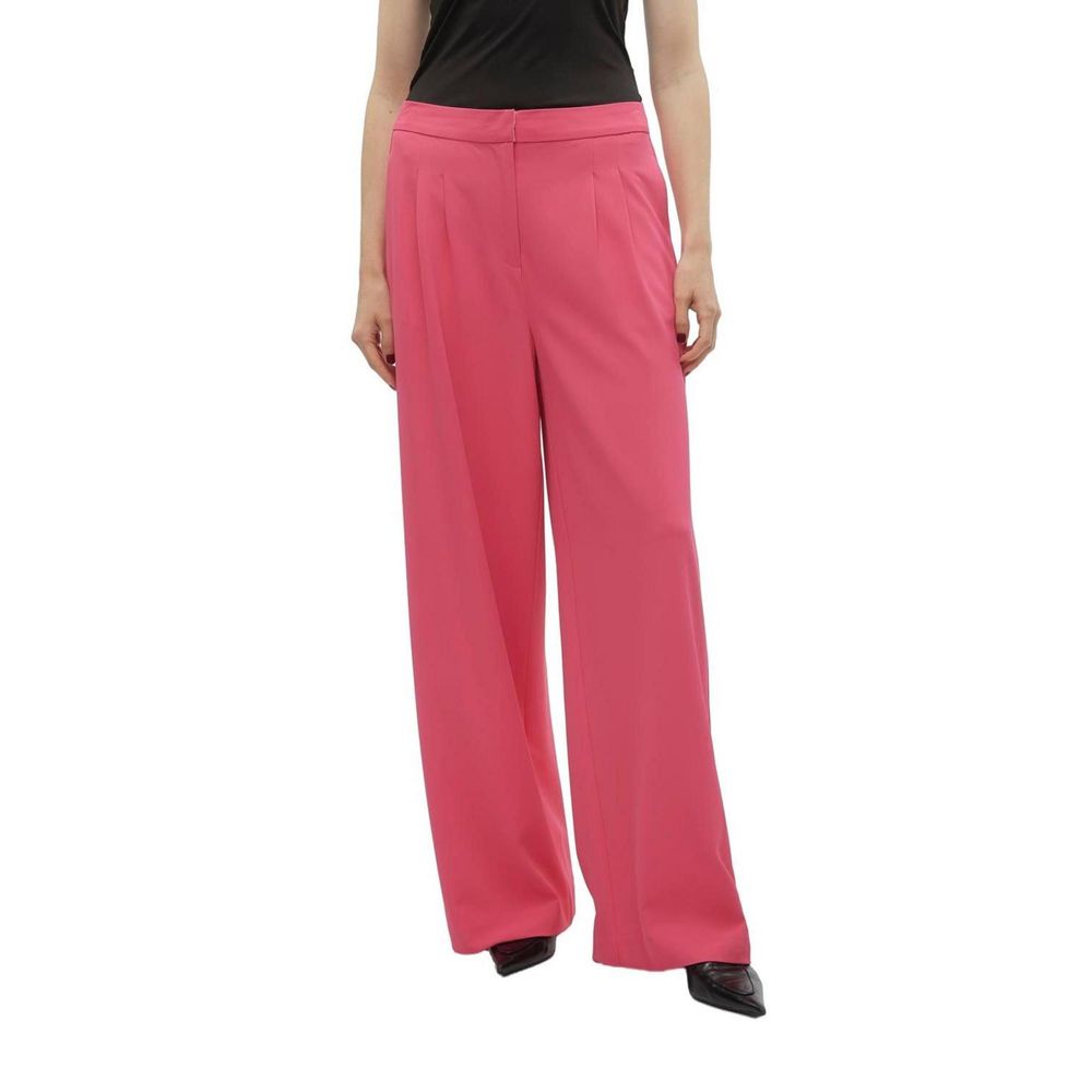 Τζιν και παντελόνι Vero Moda Pink Polyester