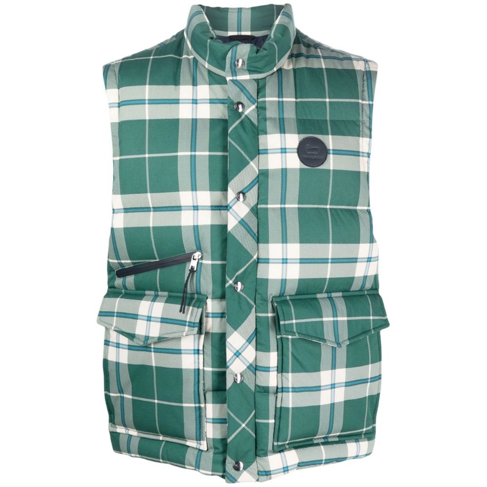 Γιλέκο Woolrich Green Polyester