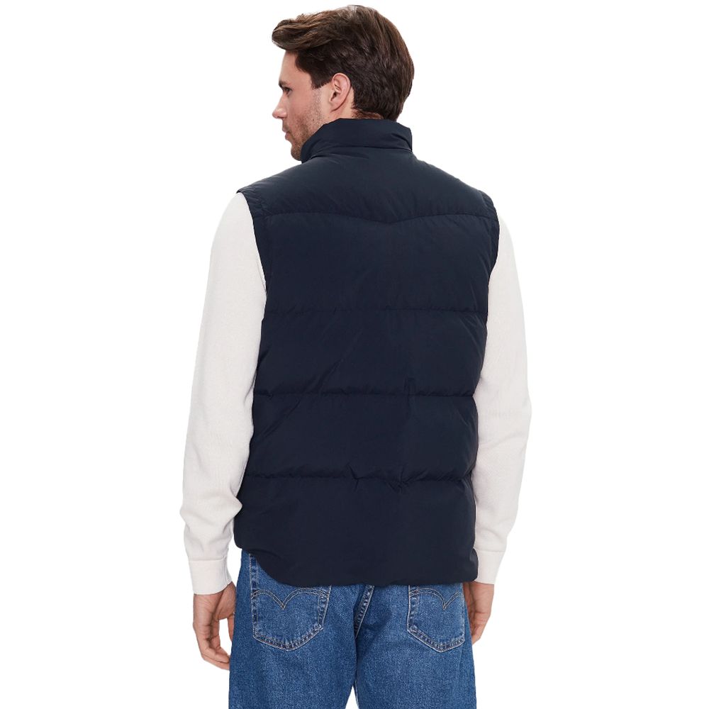 Γιλέκο Woolrich Blue Polyester