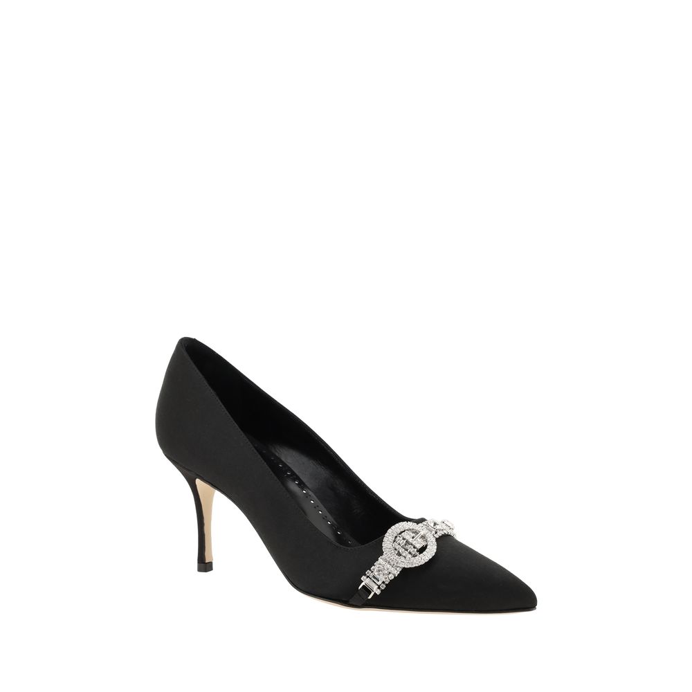 Γόβες Manolo Blahnik Asapump Satin