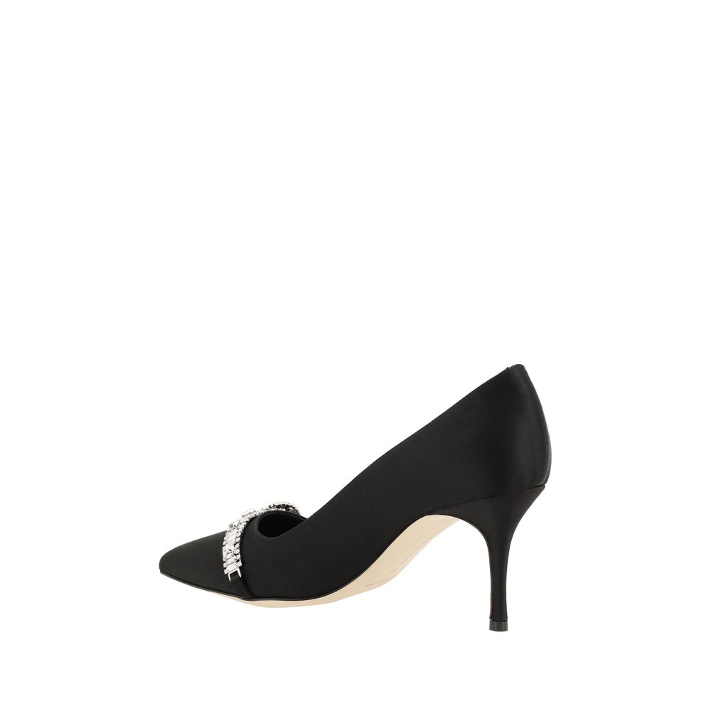 Γόβες Manolo Blahnik Asapump Satin