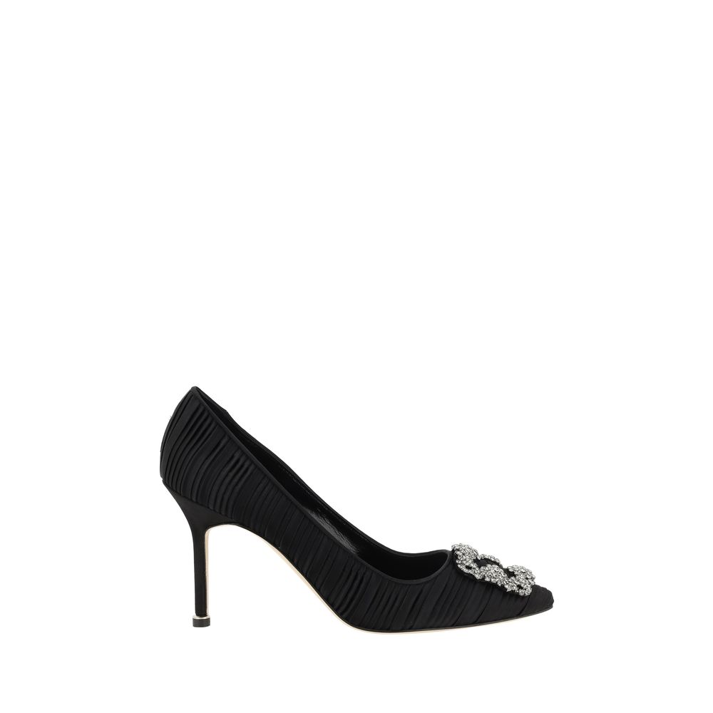 Γόβες Manolo Blahnik Satin Hangisi