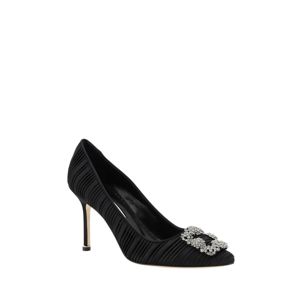 Γόβες Manolo Blahnik Satin Hangisi