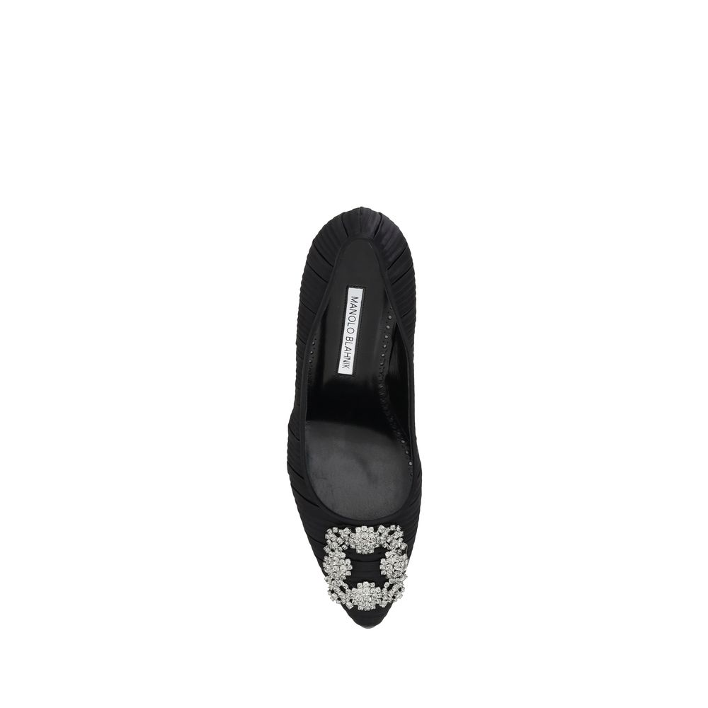 Γόβες Manolo Blahnik Satin Hangisi