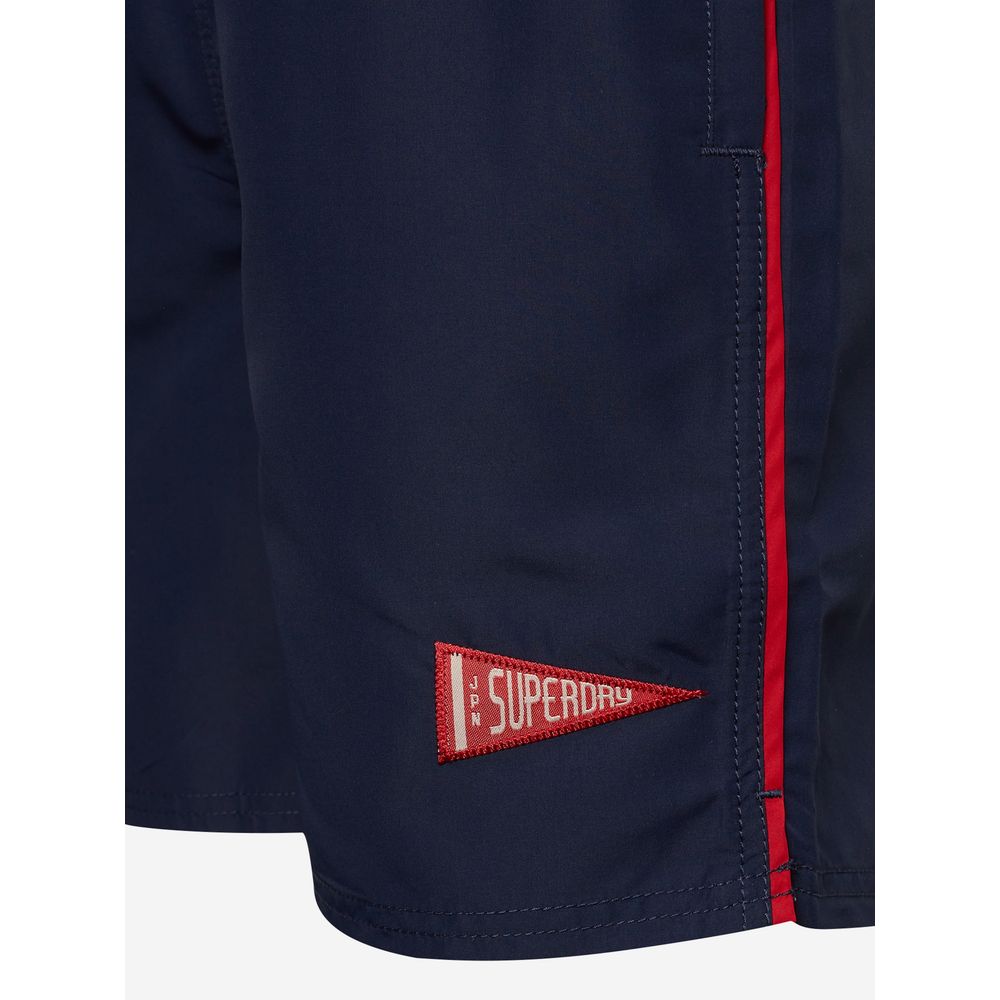 Superdry Blue Recycled Polyester Swim Short