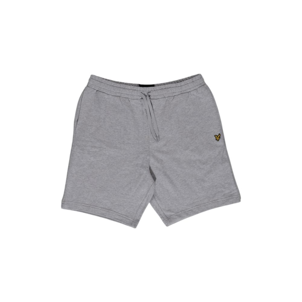 Lyle & Scott Grey Cotton Short