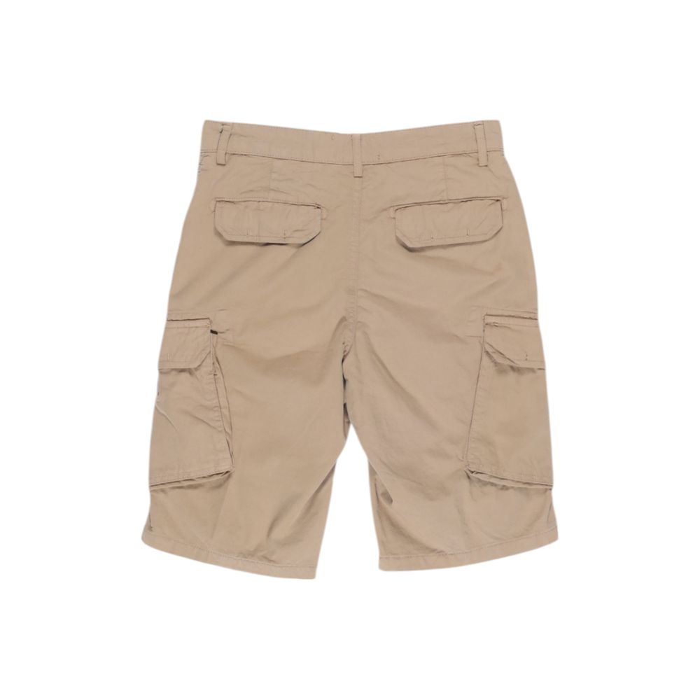 Lyle & Scott Beige βαμβακερό κοντό