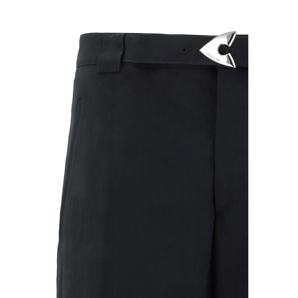 Παντελόνι με ζώνη Alexander McQueen Arrow