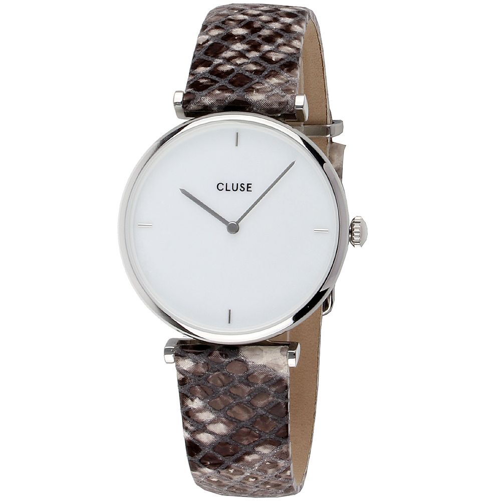Δερμάτινο ρολόι Cluse Beige