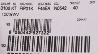 Κομψό γκρι ψηλόμεσο μάλλινο καλσόν Dolce & Gabbana