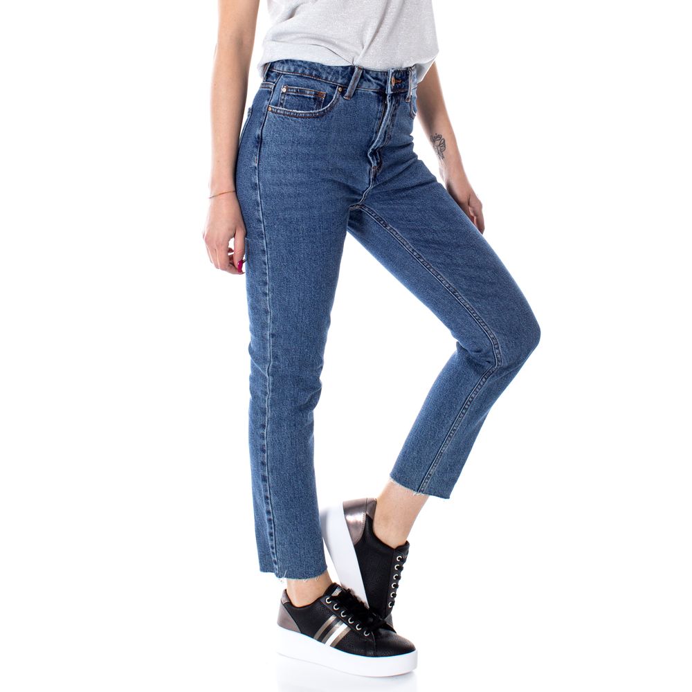 Μόνο Blue Cotton Jeans & Pant