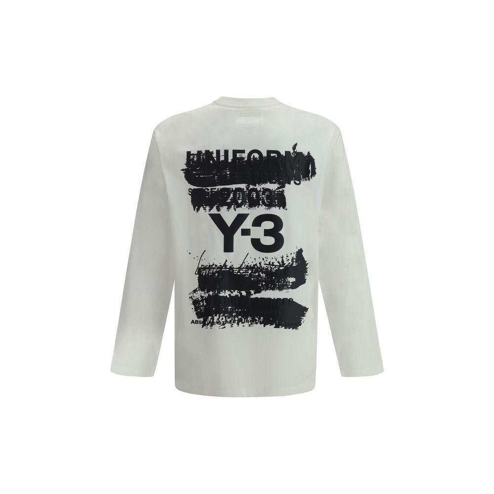 Y-3 Μακρυμάνικο Ζέρσεϊ με μάξι στάμπα