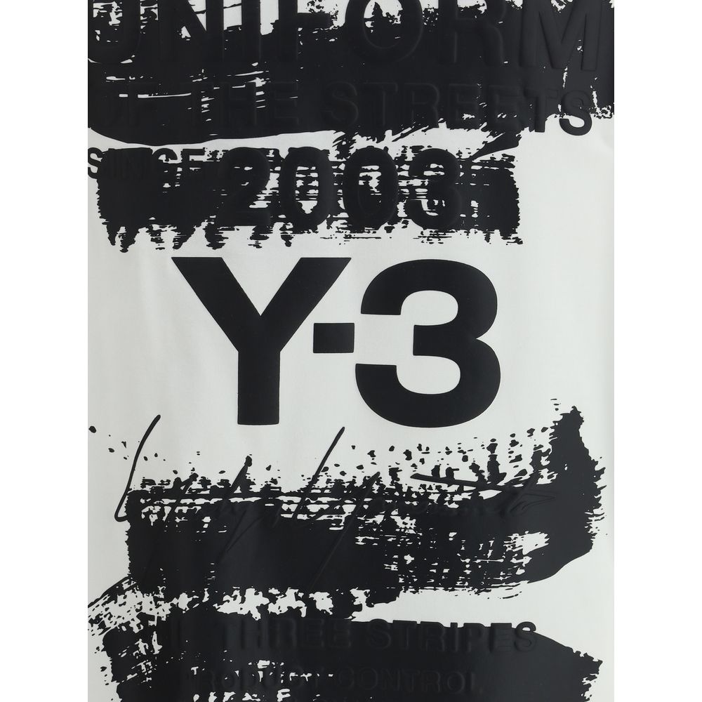 Y-3 Μακρυμάνικο Ζέρσεϊ με μάξι στάμπα