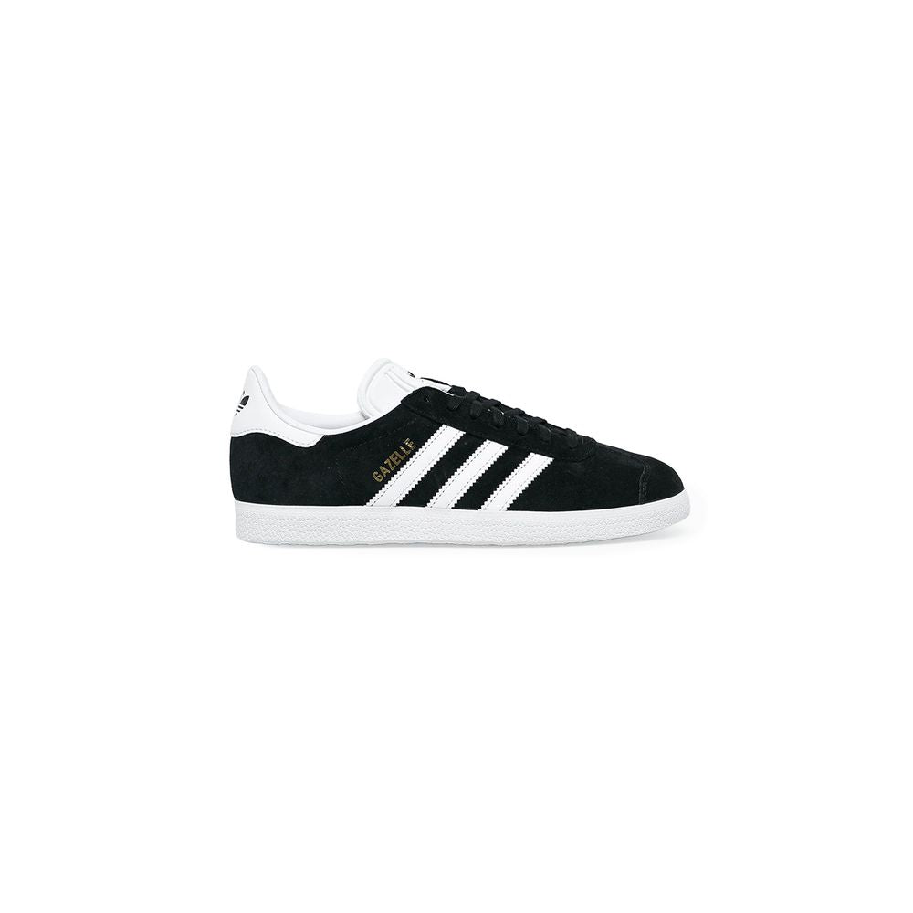 Μαύρα δερμάτινα αθλητικά παπούτσια Adidas