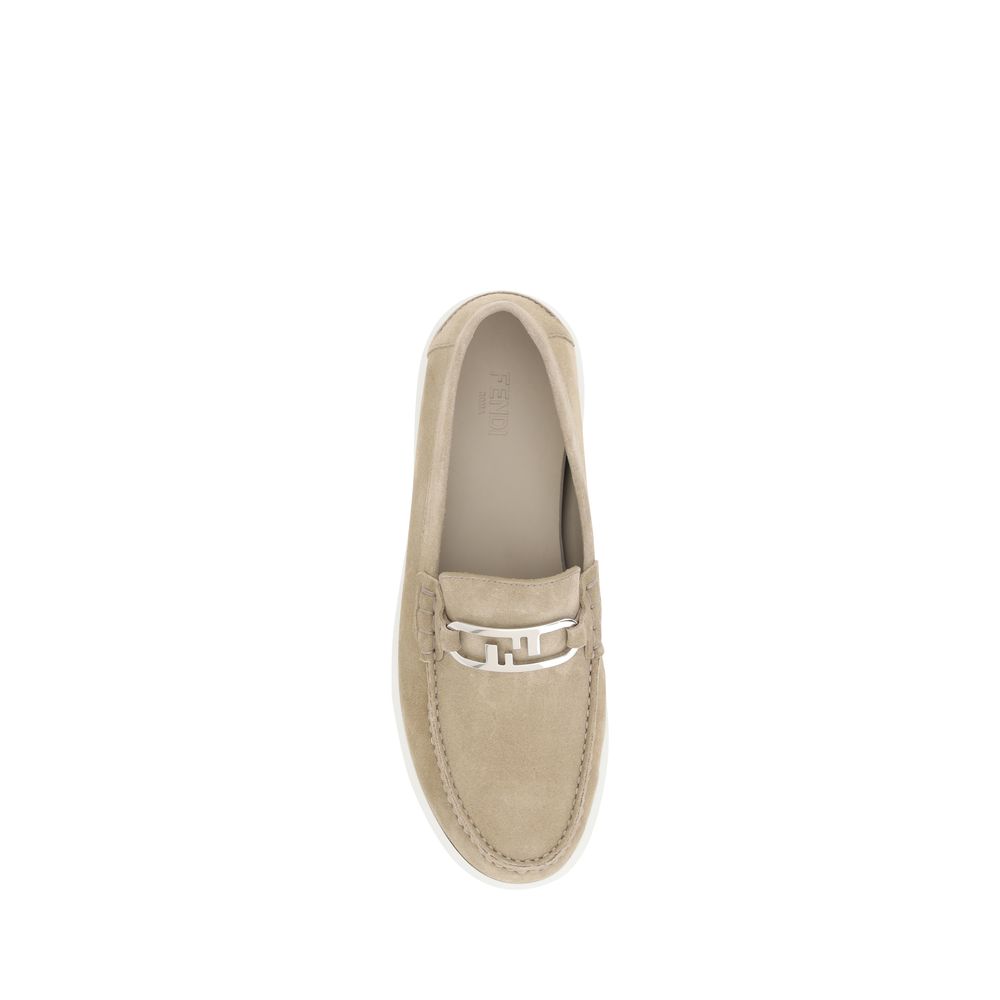 Δερμάτινα Loafers Fendi Suede